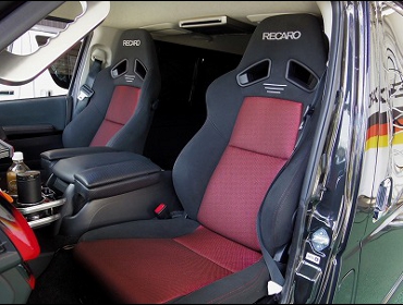  RECARO@SR-7F@GK100@BK/REDiA/R^Cvj 