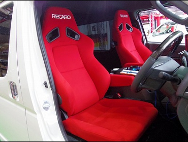 RECARO　SR-7F　KK100　RED　アームレスト付き